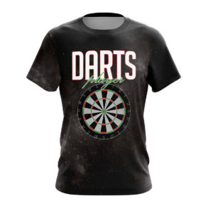 Front koszulki do darta - darts player