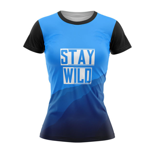 przod damskiej wersji koszulki gorskiej - Stay Wild - Fan-klub.pl